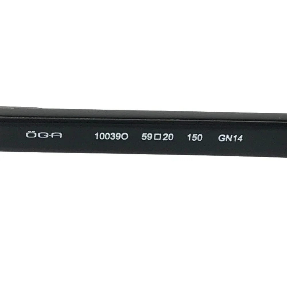 OGA by Morel Eyeglasses Frames 10039O GN14 Gunmetal Dark Gray Black 59-20-150